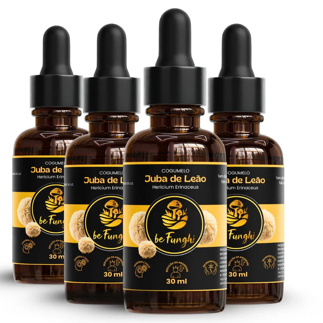 Juba de Leão 30ml – Foco, Clareza Mental e Desempenho Cognitivo