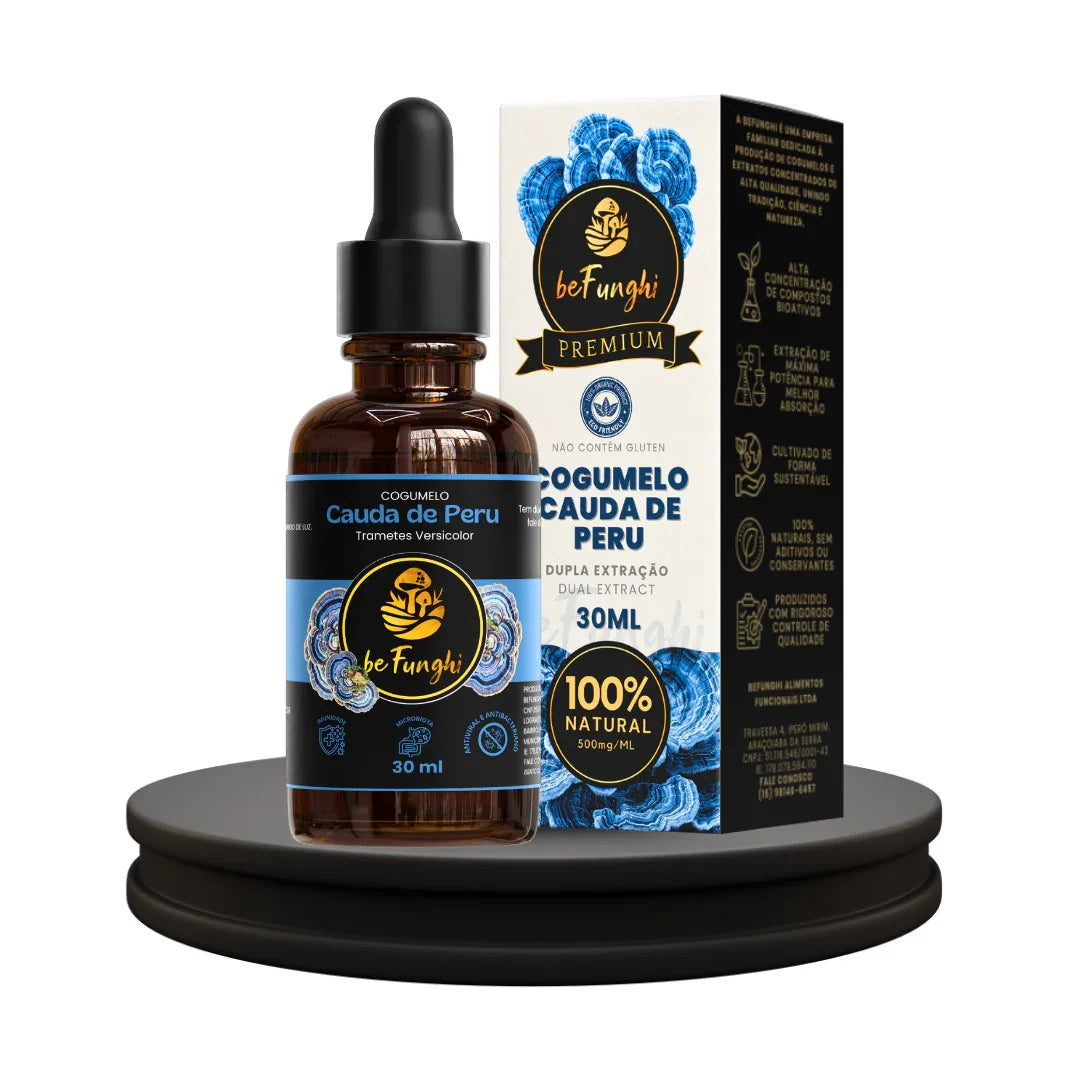 Cauda de Peru 30ml – Cogumelo Funcional