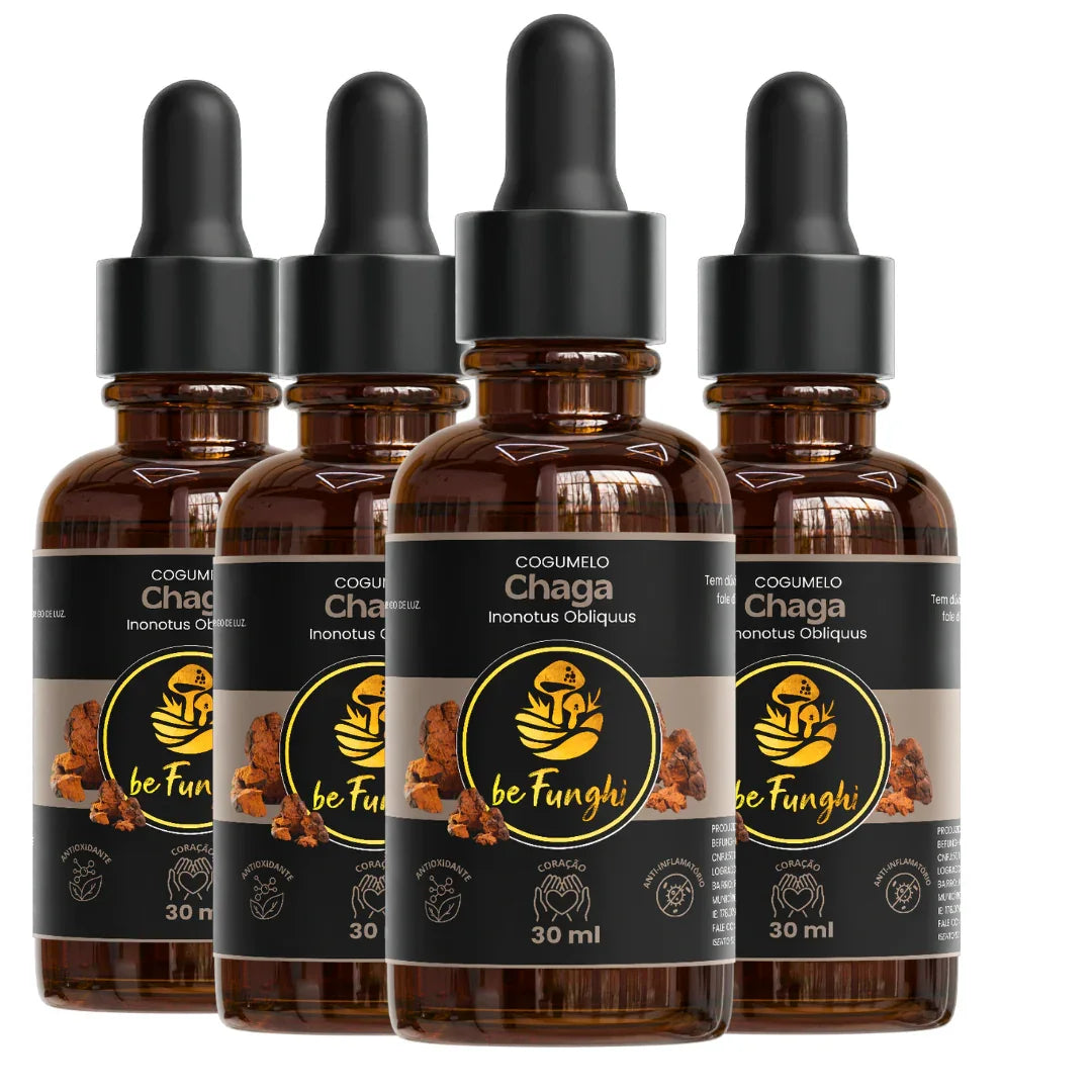 Extrato de Cogumelo Chaga | Inonotus Obliquus 30ml