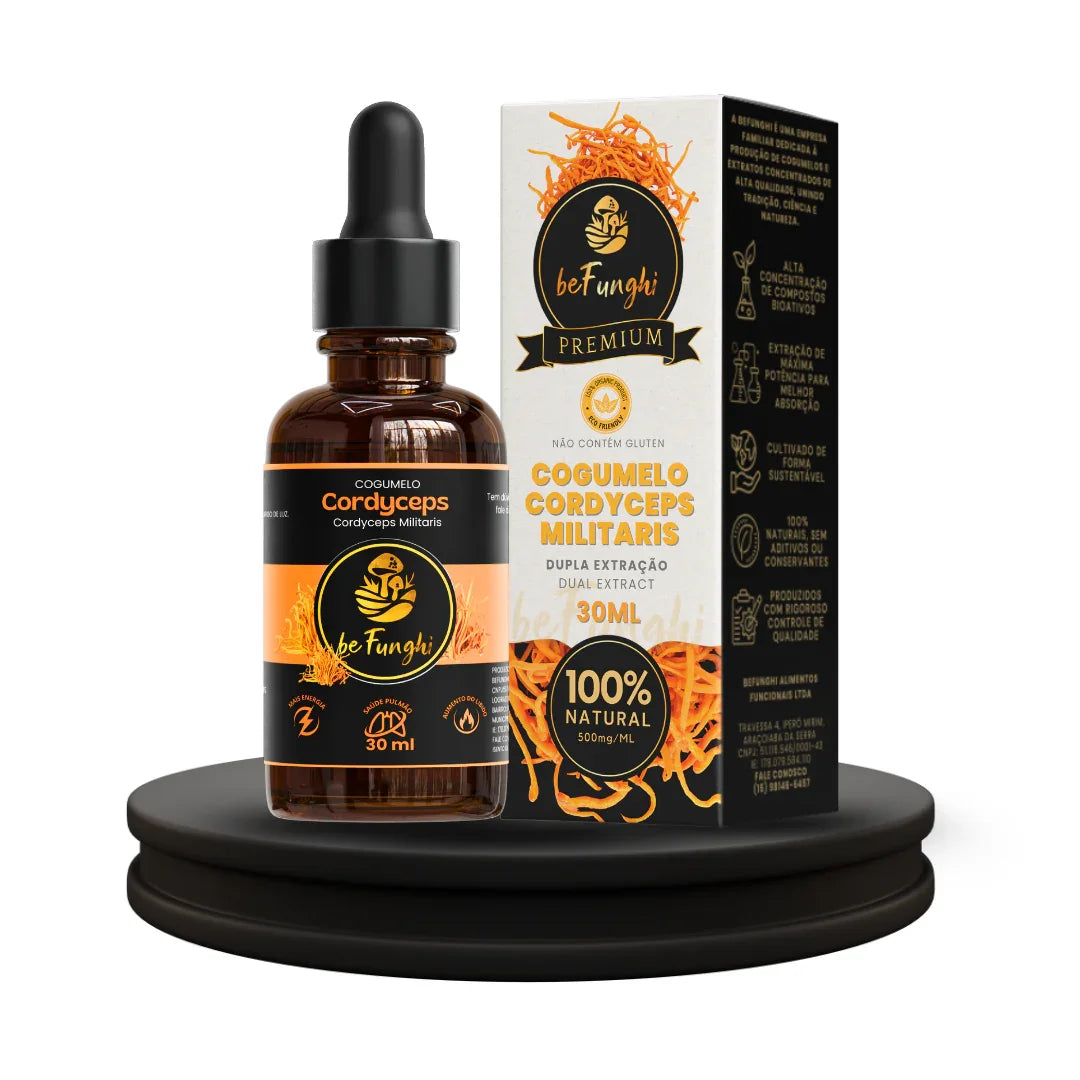 Cordyceps 30ml – Disposição Física e Energia para a Rotina