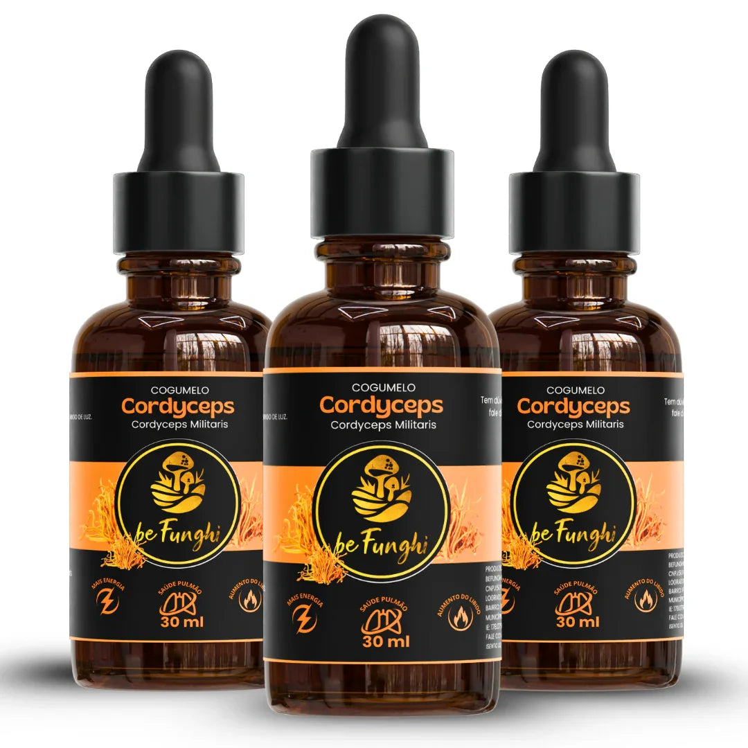 Cordyceps 30ml – Disposição Física e Energia para a Rotina
