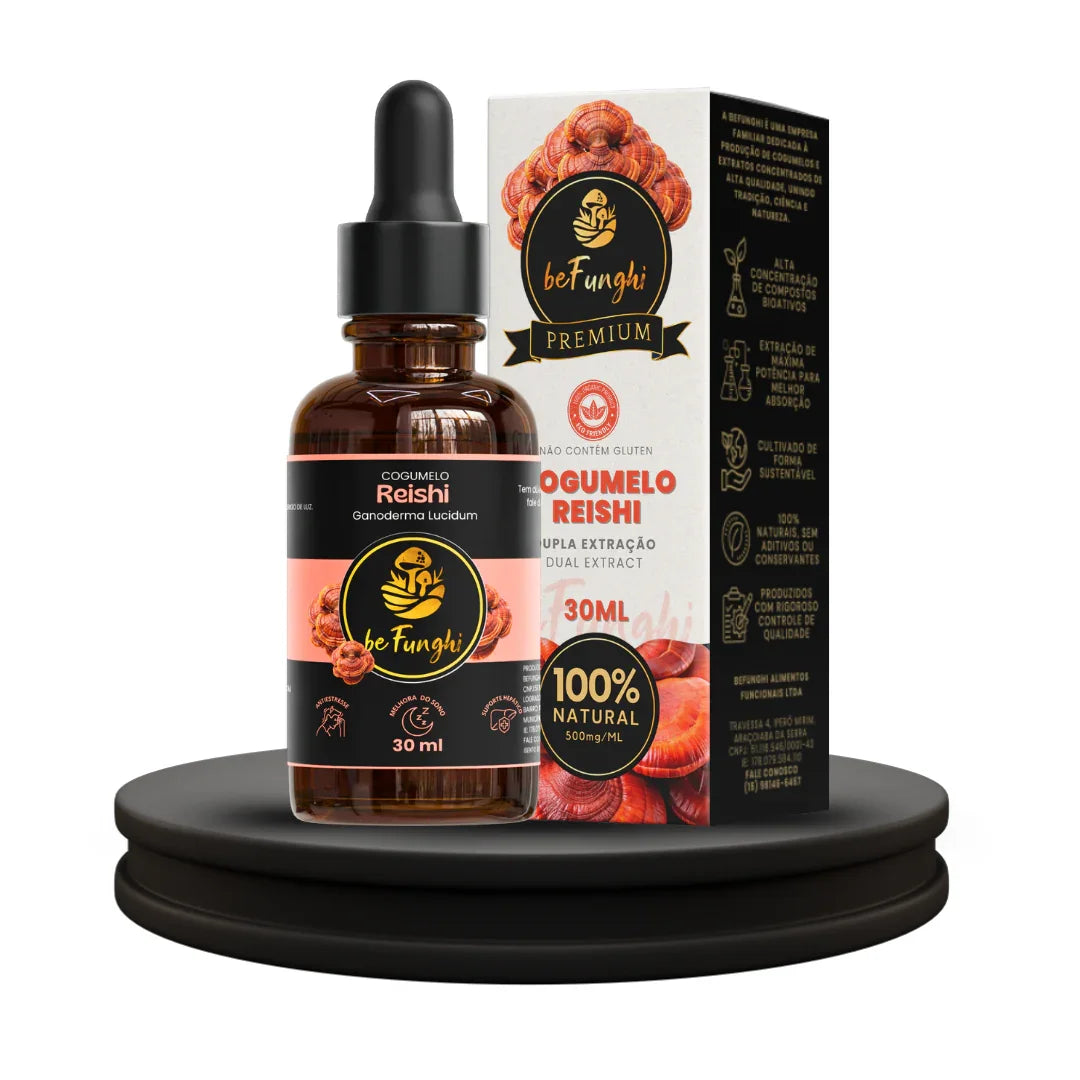 Reishi 30ml – Equilíbrio Emocional e Bem-Estar Diário