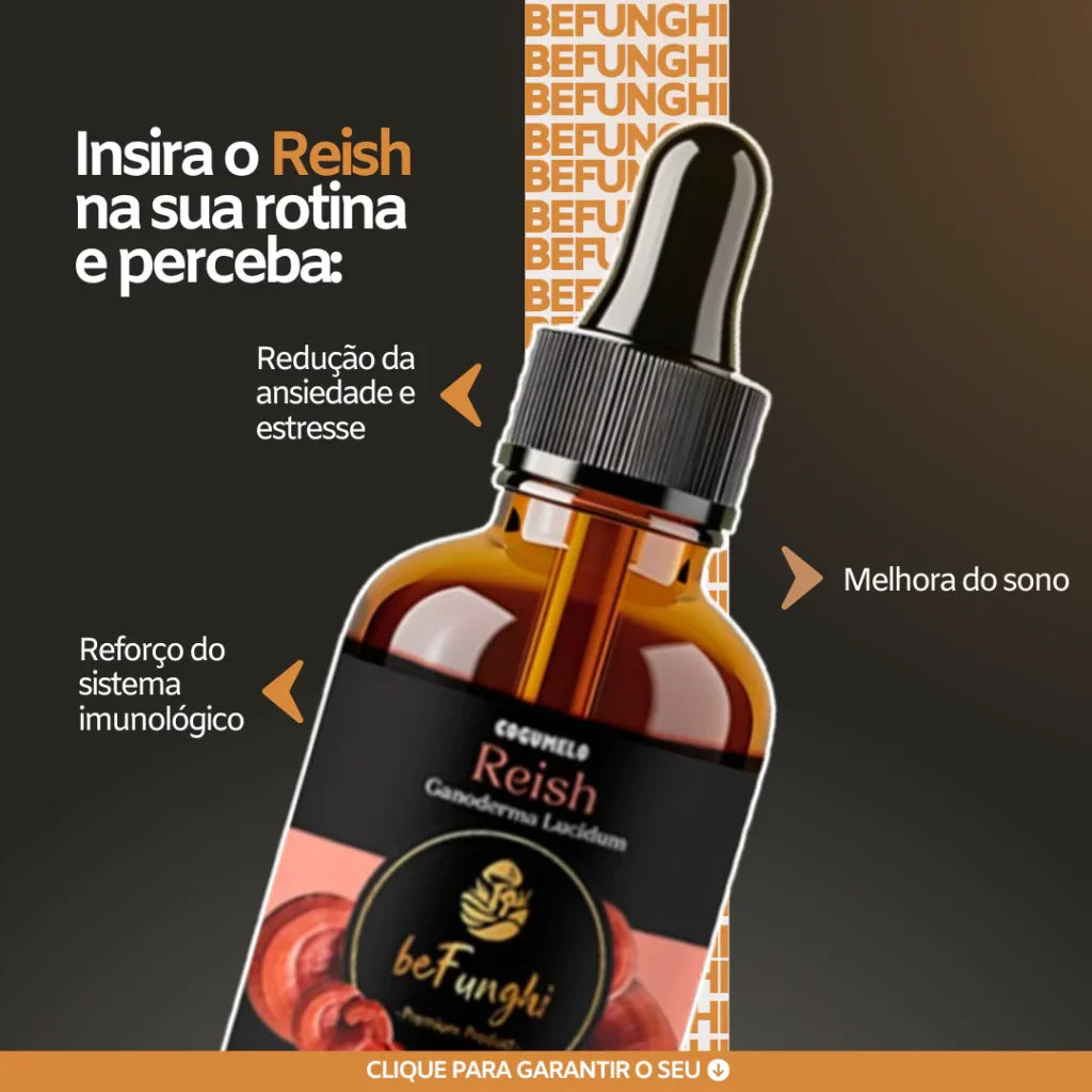 Reishi 60ml – Equilíbrio Emocional e Bem-Estar Diário