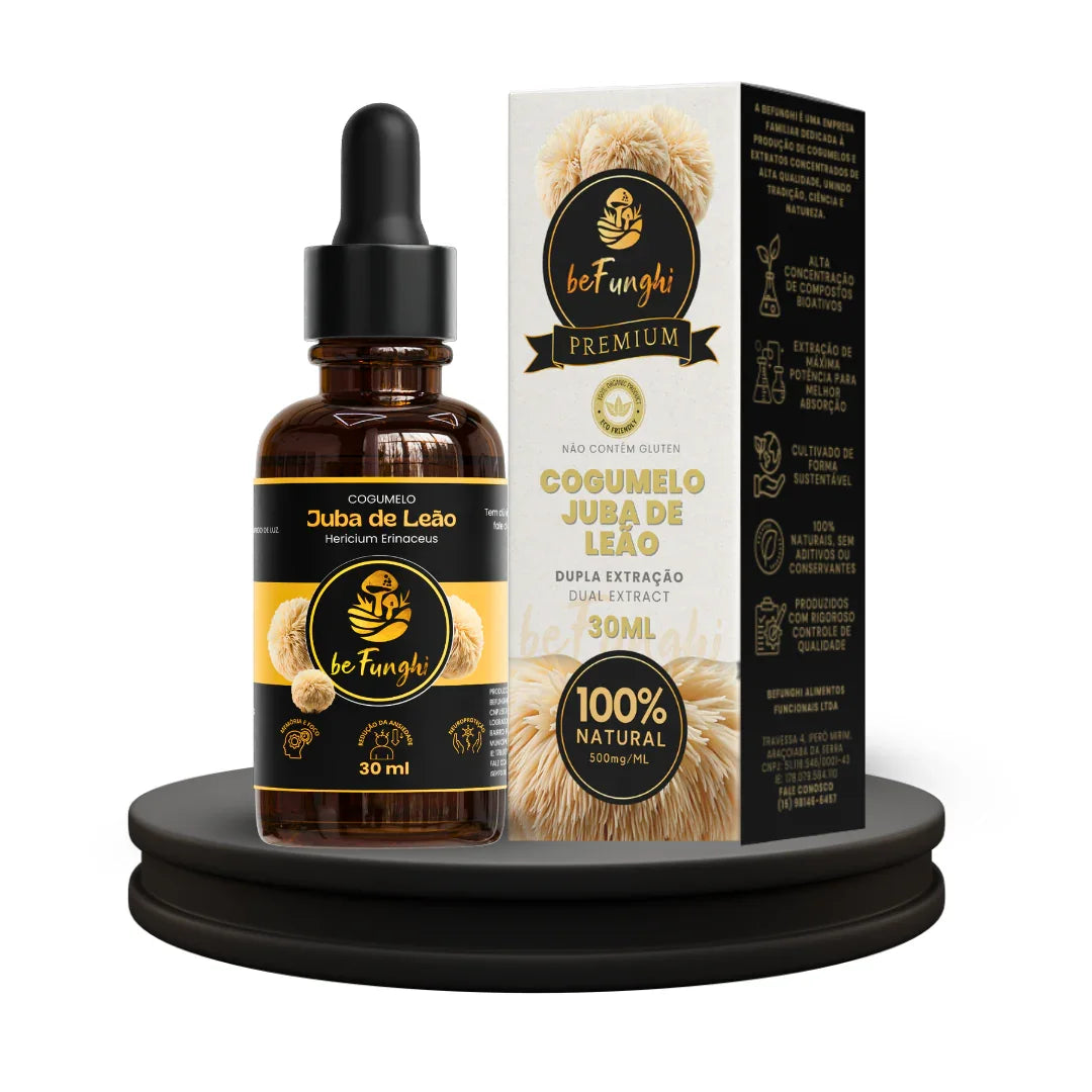 Juba de Leão 30ml – Foco, Clareza Mental e Desempenho Cognitivo