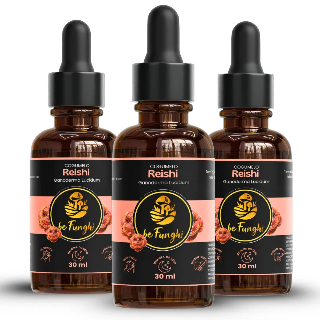 Reishi 30ml – Equilíbrio Emocional e Bem-Estar Diário