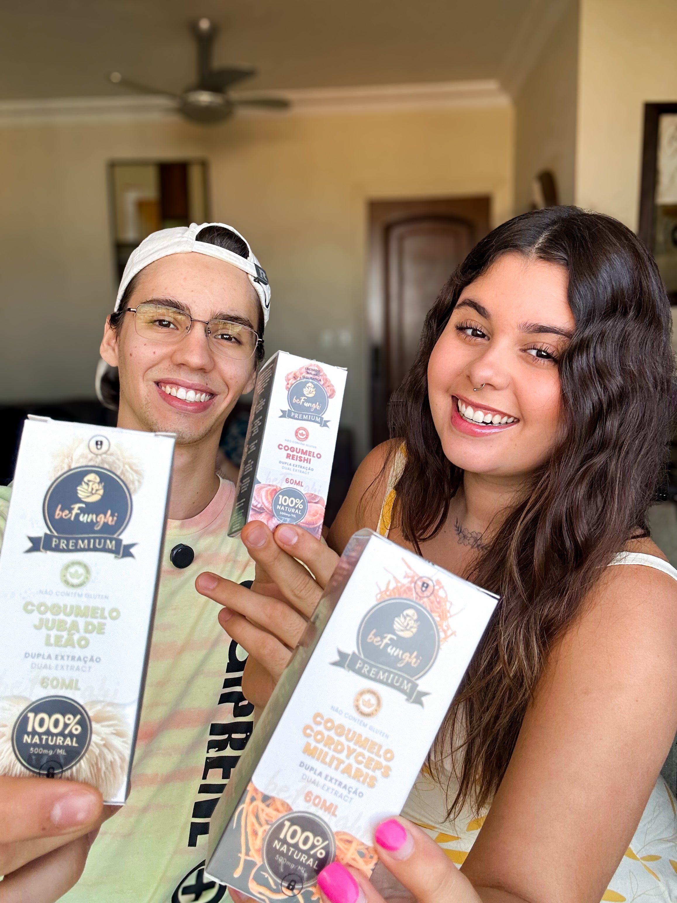 TRANQUILIDADE | ENERGIA NATURAL | FOCO - Reishi, Cordyceps e Juba de Leão - 30ml