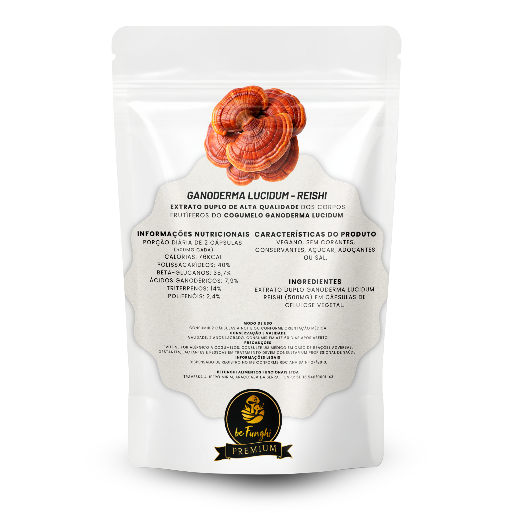 Reishi Cápsulas – 90 cápsulas