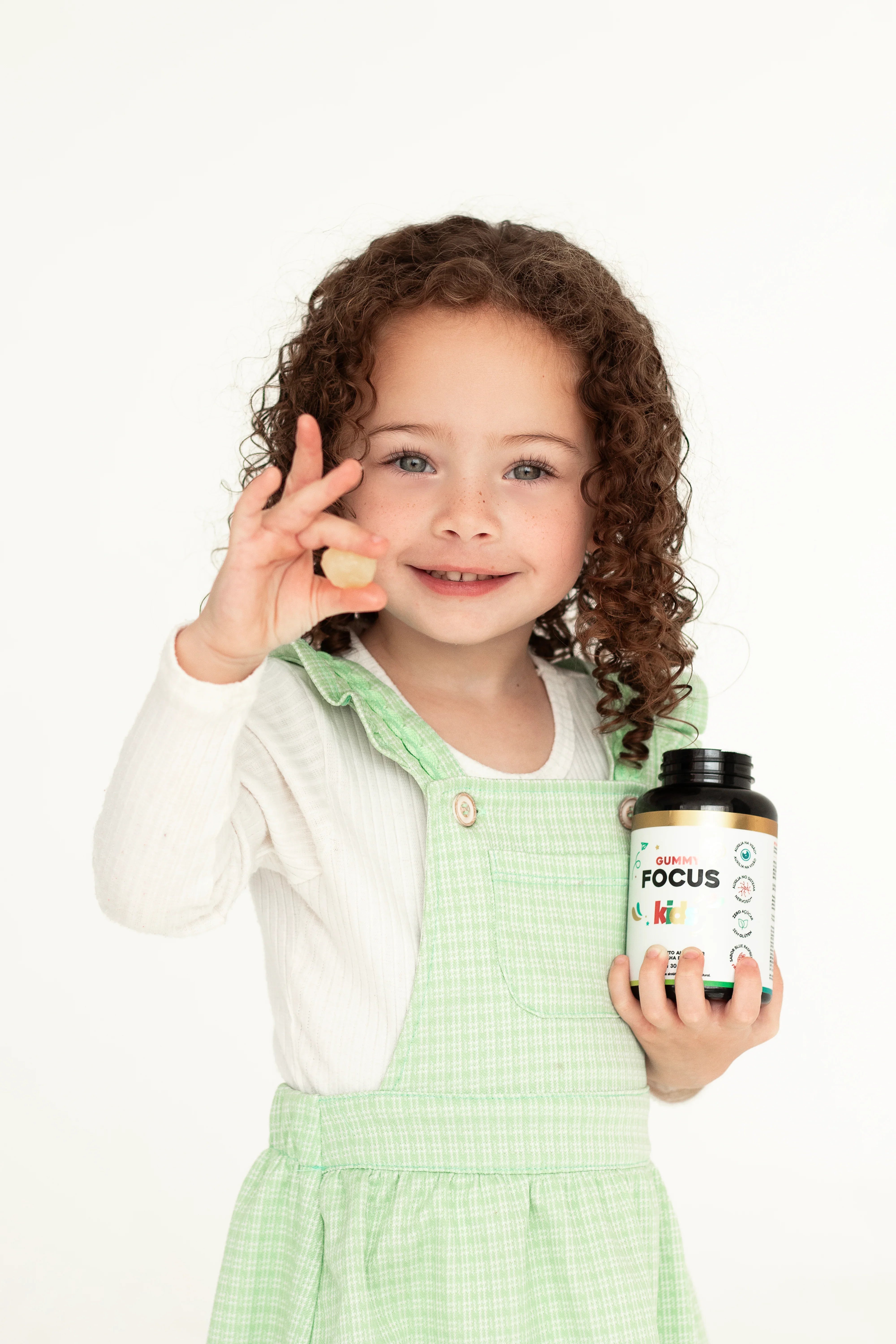 Focus Gummy Kids – Suporte Diário para Foco e Aprendizado (30 gomas)