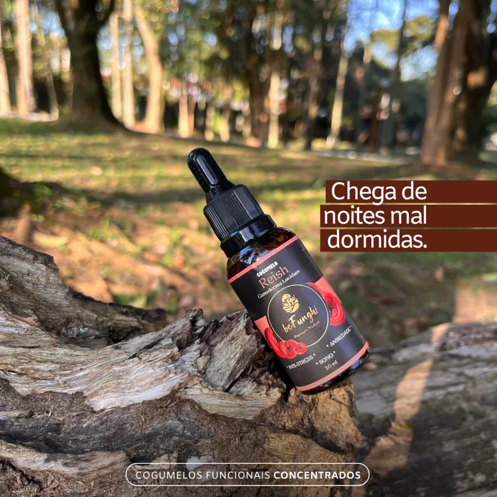 Clareza Mental e Equilíbrio Diário Juba de Leão + Reishi | Extrato Líquido 30ml